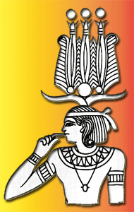 le dieu  Arpocrate: Horus enfant, fils de la desse Isis